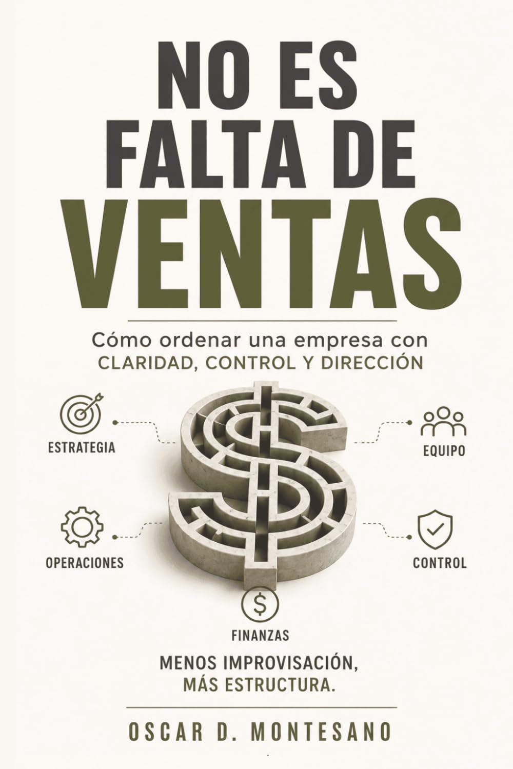 No Es Falta De Ventas: La estructura que necesita una empresa para crecer con claridad y control