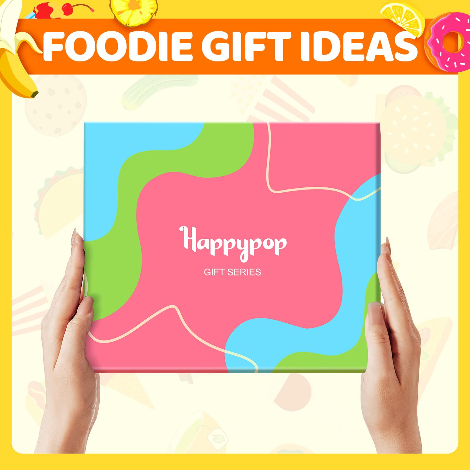 HAPPYPOP Funny Fruit Gifts for Women - Avocado Banana Strawberry Cherry Pineapple Socks