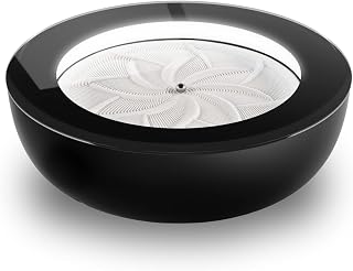 Homedics Drift Sandscape, Perpetual Motion Machine, Zen Garden, Meditation Accessories, Decorative Sandscape, Bluetooth, iOS, Android, by Homedics (16 Inch (Medium), Black)
