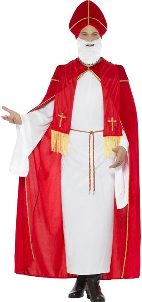 Smiffys Men's Deluxe Saint Nicholas Costume