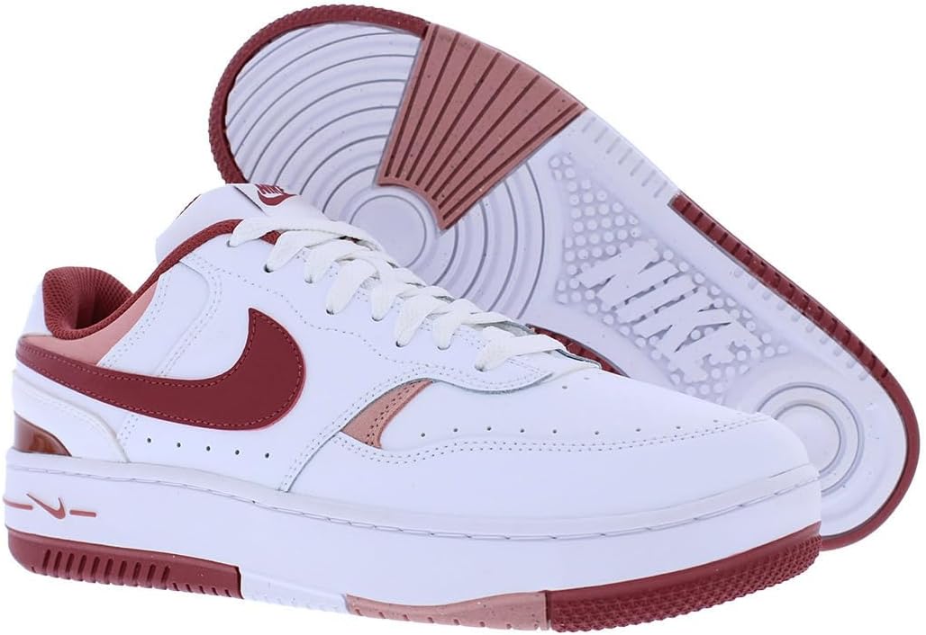 Nike Gamma Force Women's Shoes (FQ8877-100, White/Rugged Orange/Campfire Orange) - Image 2