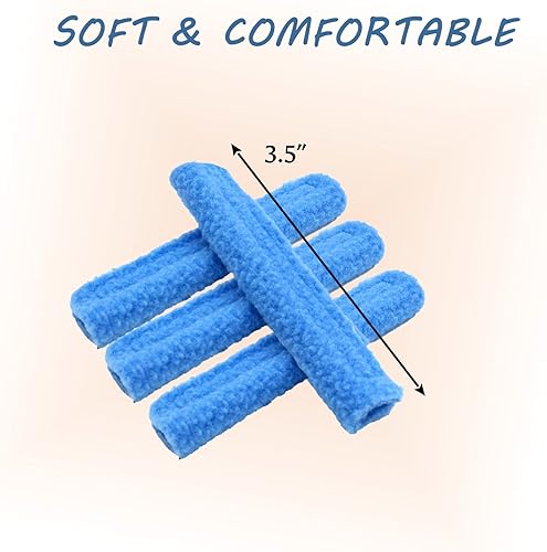 Miniatura 4 de NATAKU Paquete de 24 almohadillas de cánula nasal para los oídos, protectores suaves de oxígeno para los oídos, cánula de oxígeno, cubierta suave