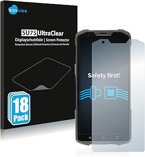 Savvies Screen Protector compatible with Vectron POS M4 Protection Film Clear 18-Pack