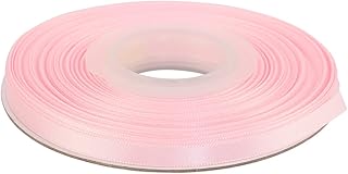 【IDECORRIBBONS】シルキーサテンリボン # 117ベビーピンク