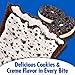 Pop-Tarts Breakfast Toaster Pastries, Frosted Cookies and Crème Flavored, Bulk Size, 96 Count (Pack of 12, 14.1 oz Boxes)