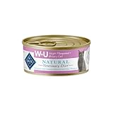 Blue Buffalo Natural Veterinary Diet W+U Weight Management + Urinary Care Wet Cat Food, Chicken 5.5-oz cans (Pack of 24)