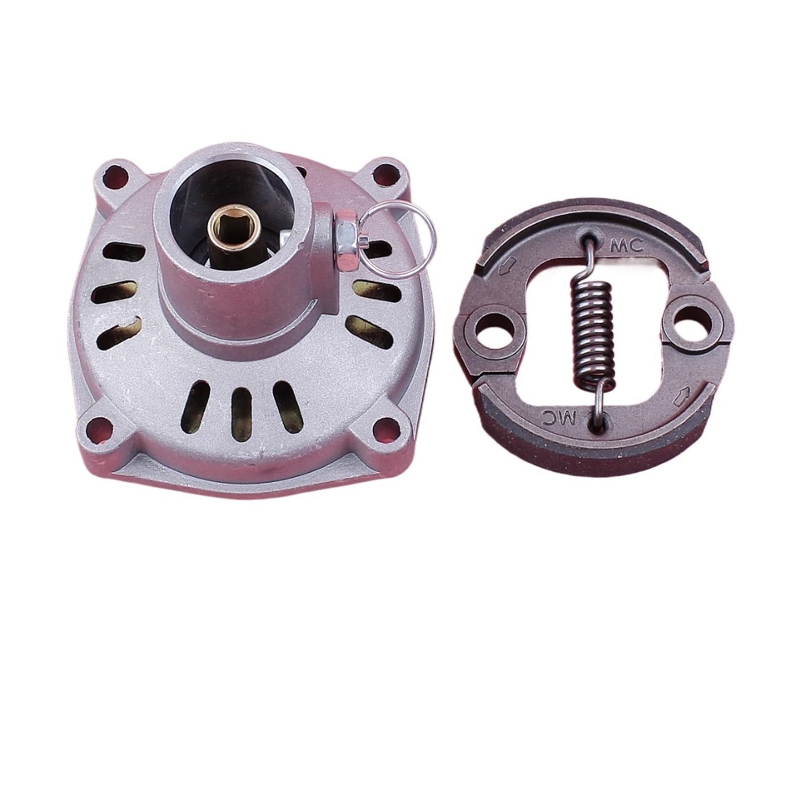 Conjunto de Cubierta de Tambor de Embrague con Embrague for Recortadora, desbrozadora, cortacésped, Motor, Pieza de Motor, GX31, GX35, GX35NT, HHT31S