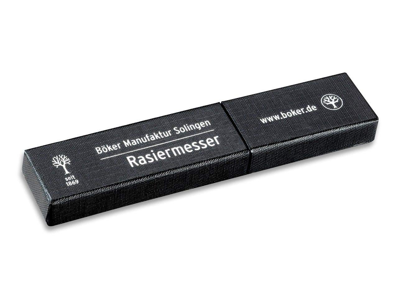 Böker Manufaktur Solingen Barberette Olive Rasierklingenhalter