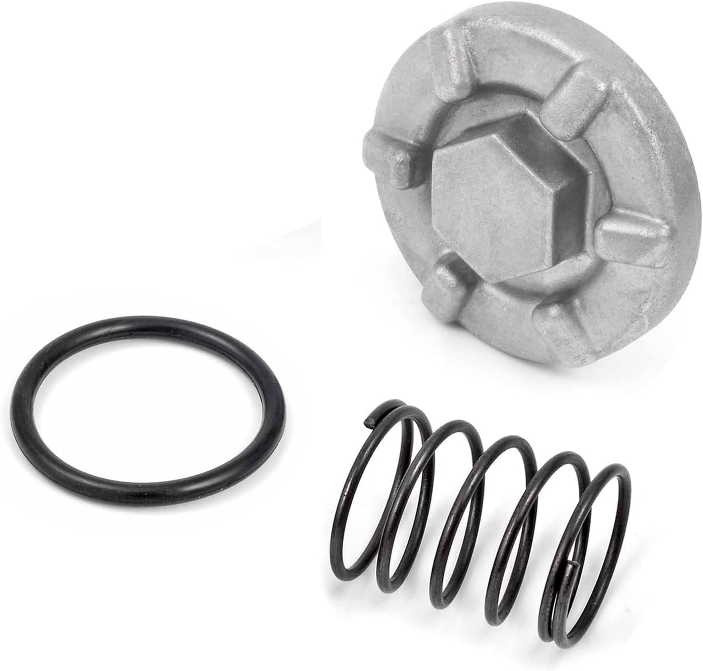 Oil Filters For Ford E-350 Econoline Yamaha ATV Oil Drain Plug & Screen Strainer Filter Kit - Fits Warrior, Raptor, Wolverine, Big Bear 350 Car & Truck Oil Drain Plugs, Filler Caps - Foto 12