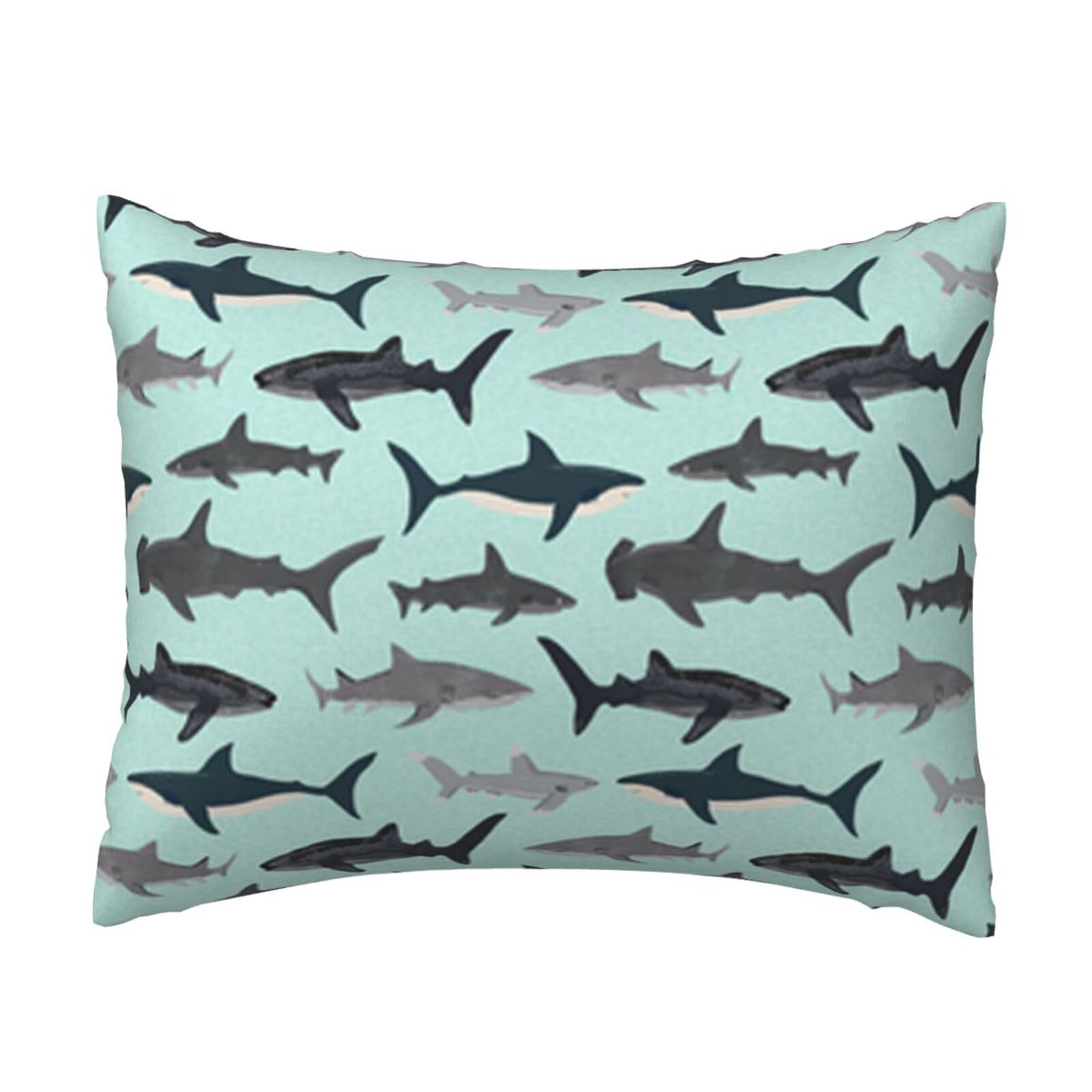 YFSGDLBN Shark printed Pillow Case 20x26in decorative Cushion Cover pillowcase