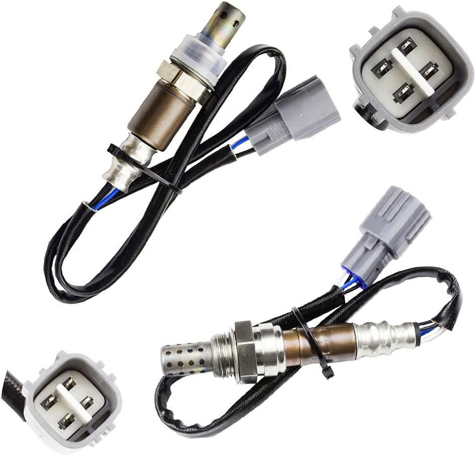 Oxygen Sensors for 2009-2011 Toyota Camry 2.4L 2009-2010 Toyota Corolla 2.4L 2006-2008 Toyota Rav4 2.4L Toyota 2004 2008 Solara 2.4L Upstream + Downstream 2PCS