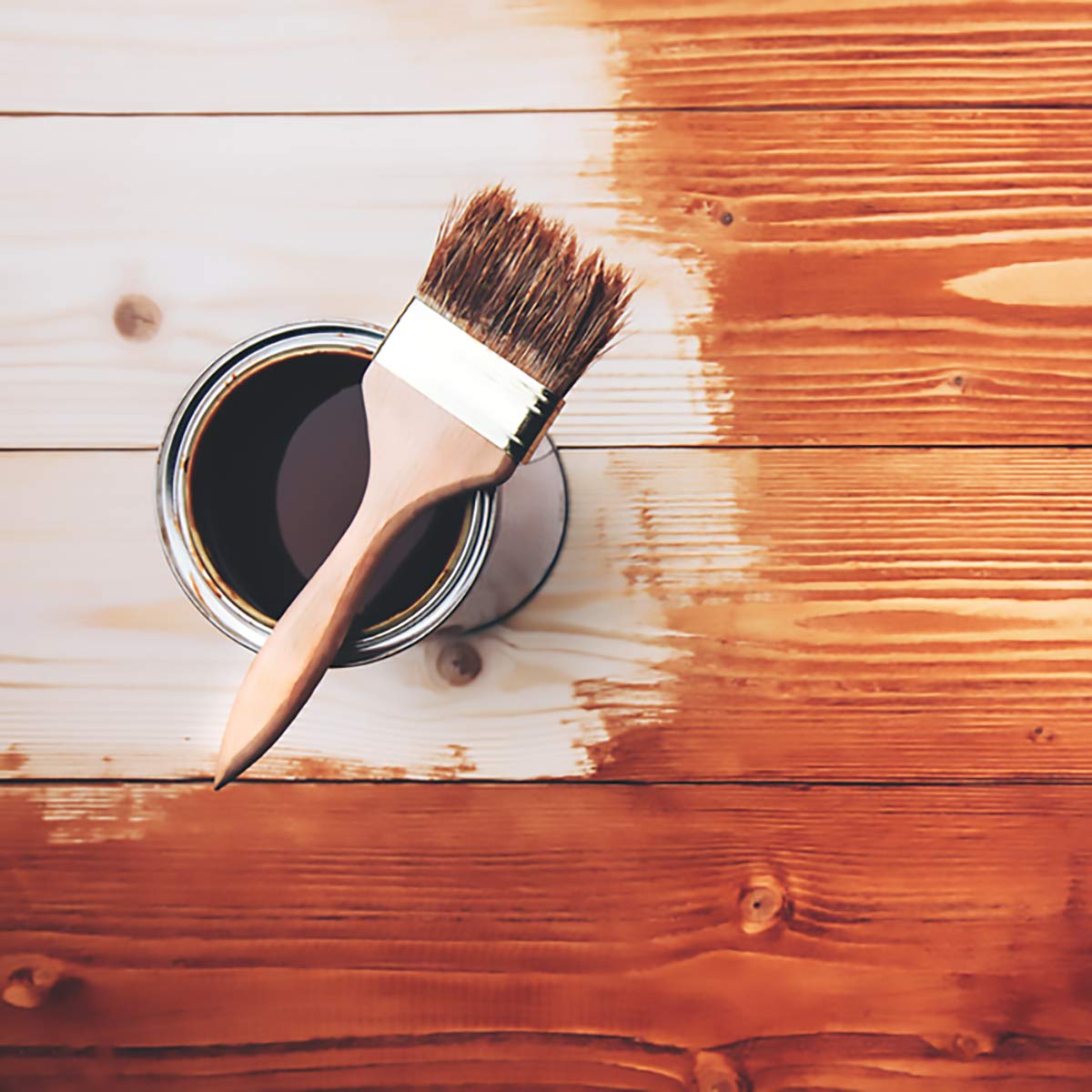 H HANSEL HOME Pintura Esmalte al Disolvente para Madera y Metal, Pintura Alquidica de Rápido Secado para Superfícies Interiores y Exteriores(Negro Satinado, 125 ML) — view 4