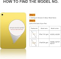 Vista 30 de SPARIN 3 Pack Screen Protector for iPad Air 5th 4th Generation 10.9 inch (Air 5/4) 2022/2020, iPad Pro 11 inch (2022/2021/2020/2018), Tempered