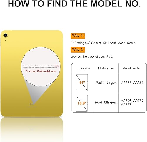 Miniatura 3 de SPARIN - Paquete de 3 protectores de pantalla actualizados para iPad de 10 generación de 109 pulgadas lanzado en 2022 vidrio templado antiarañazos