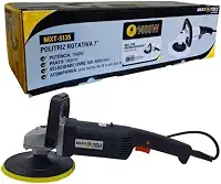 Politriz Rotativa Maxx Tools 7" Preta 220V Potência 1400W - MXT-5135