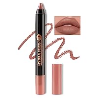 Vista 7 de Boobeen Lápiz labial mate de lápiz labial aterciopelado cremoso mate, cobertura completa, alto pigmento, impermeable, de larga duración