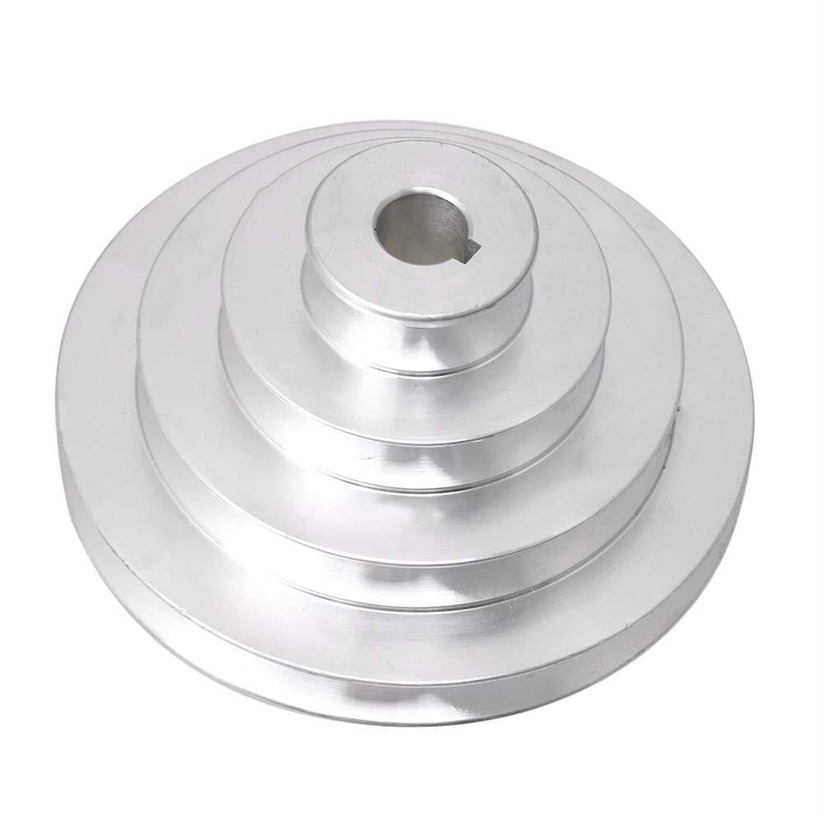 Z Puleggia per cinghia in alluminio Puleggia a pagoda di tipo A a 4 gradini, diametro esterno da 41 mm a 130 mm, foro da 16 mm, per cinghia trapezoidale durevole e virtualmente (Colore : A)