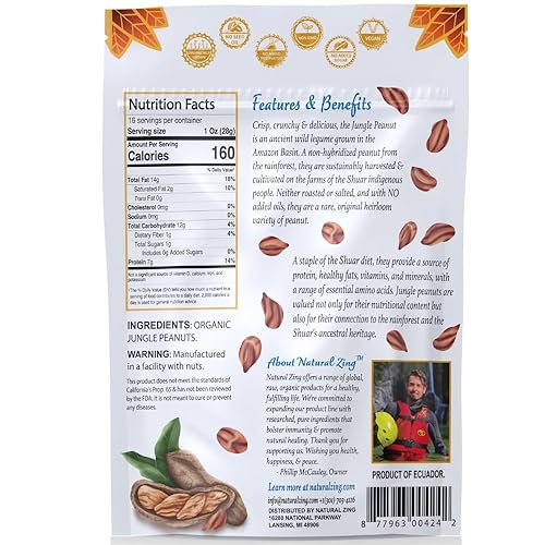 Miniatura 2 de Peanuts de jungla silvestre Raw Organic 143oz