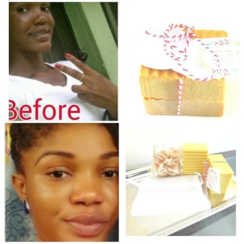 Miniatura 4 de Lemon-KBar  PARA Manchas Oscuras, Líneas Finas Ácido Kójico, Cúrcuma, Cúrcuma, Clavo y Brillo Barra de Belleza  Cara y Cuerpo  Jabón para piel grasa