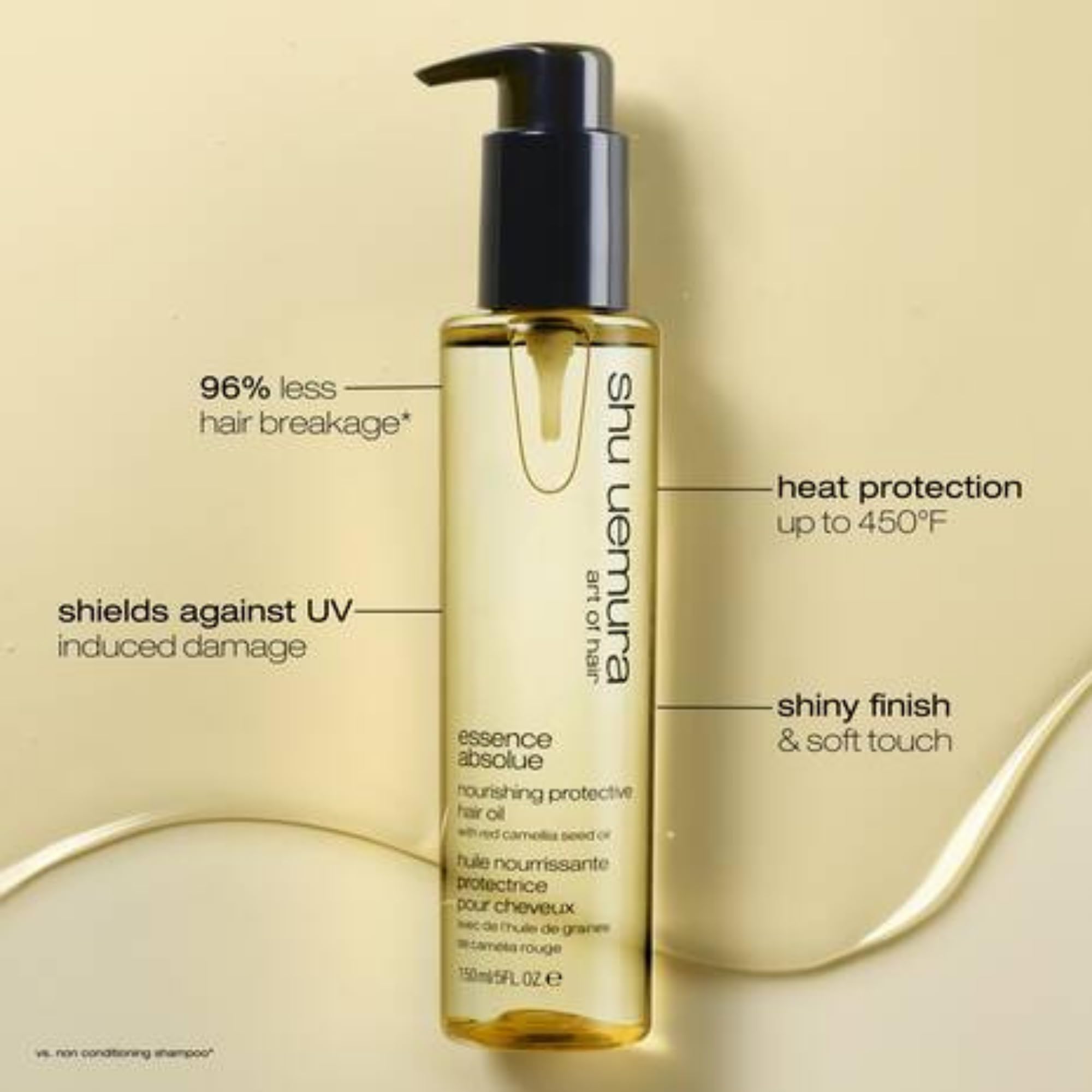 Essence Absolue Huile nourrissante protectrice pour cheveux 150 ml
