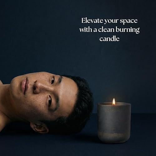 Miniatura 2 de Caftari Vela de aromaterapia de lujo | Aroma de jazmín, tuberosa y neroli | 60 horas de combustión | Cera de soja de coco limpio | Vela vegana,