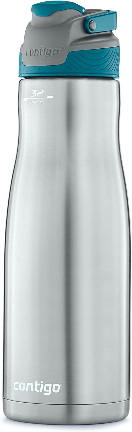 🔥 Hot Deals Contigo AUTOSEAL Chill Water Bottle, 32 oz, SS Juniper,2079447 One-Day Sale: Up to 60% Off Contigo AUTOSEAL Chill Water Bottle, 32 oz, SS Juniper,2079447