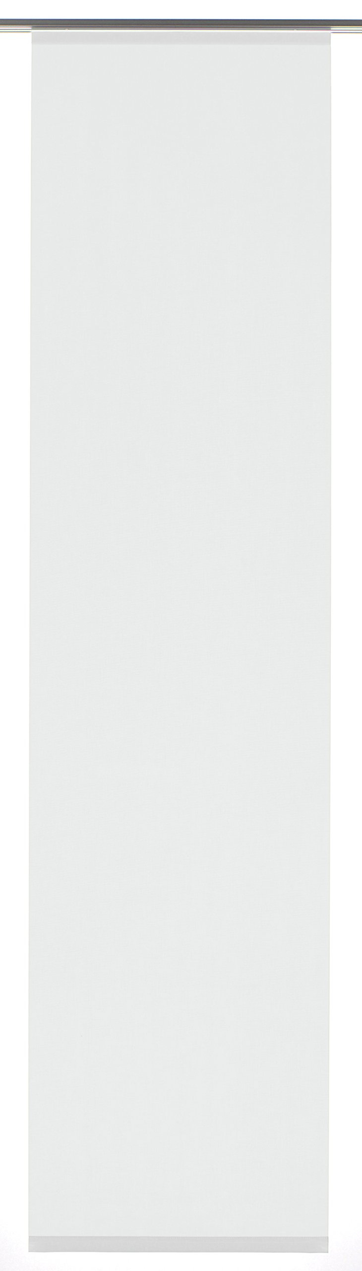 Gardinia White Panel Curtain (1 Piece), Sliding, Opaque, Entry Fabric, 60 X 245 Cm (Wxh), 33185