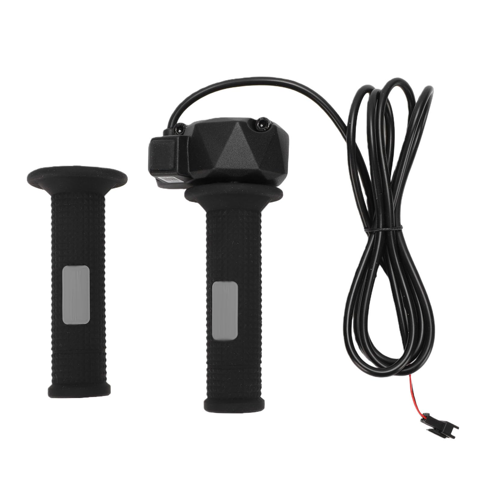 VGEBY Elektrischer Motorrad-Gasgriff, 3-poliger Wasserdichter Drehgasgriff mit Hall-Sensor-Lagerstruktur für E-Bikes, Roller