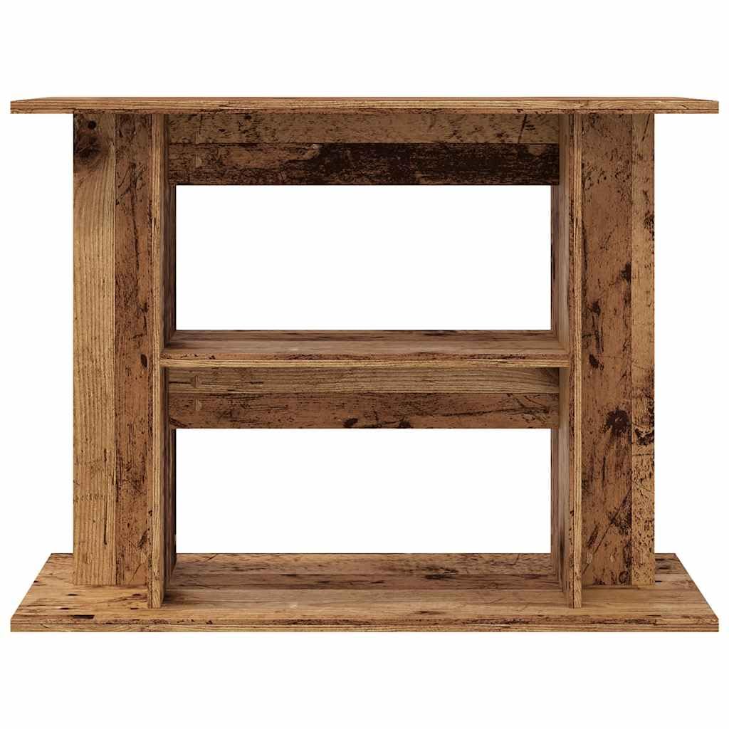 INLIFE Aquariumständer Altholz-Optik 80x35x60 cm Holzwerkstoff,Tier- & Haustierbedarf,Haustierbedarf,Aquaristik,Aquariumständer,Braun,13.45 KG,857272