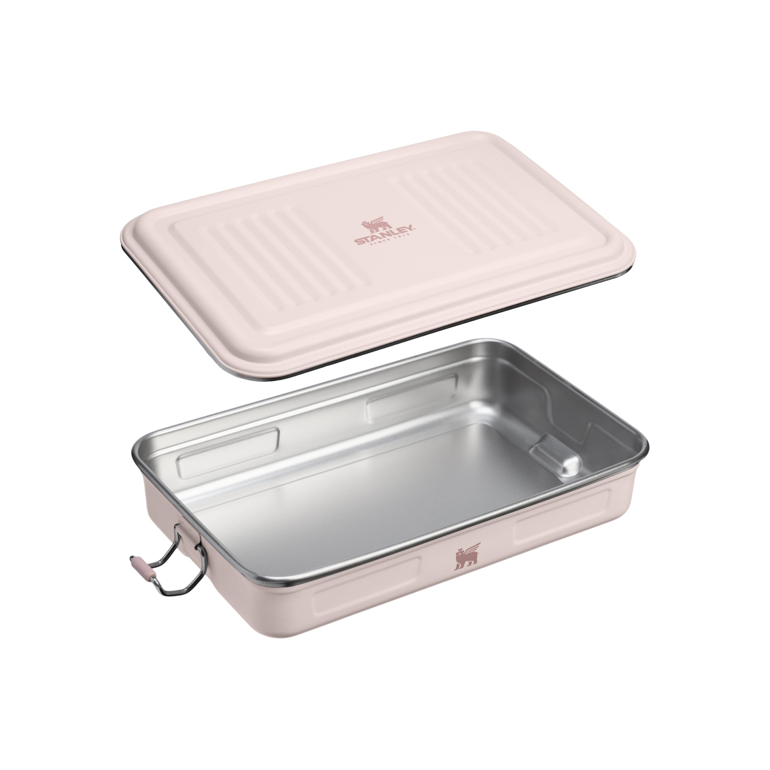 STANLEY The Useful Classic Box 1.2L - Apta Para Lavavajillas - Fiambrera de acero inoxidable - Fiambrera apilable - Sin BPA - Cierre seguro - Rose Quartz