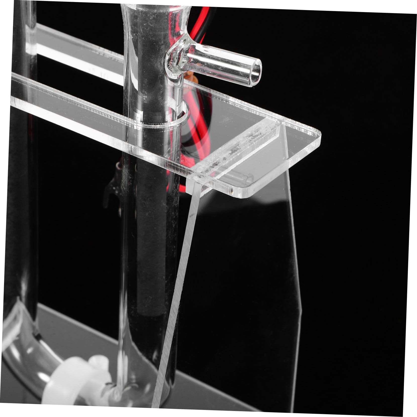 Instrumento de Demostración de Laboratorio para Electrólisis de Agua Material Plástico, Seguro y Versátil, Adecuado para Uso en Investigación Científica y Enseñanza Educativa