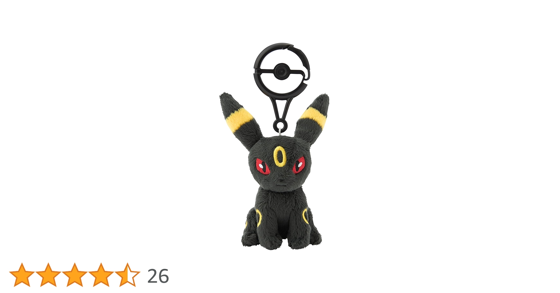 未使用品 ポケモン BALL FREAK ブラッキー マスコット タグ付き 61Fd-vO9tIL.jpg_BO30,255,255,