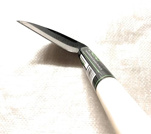 Miniatura 4 de SaidiCo Hoz de hierba de deshierbe de estilo japonés con hoja forjada de 125 mm4.92"