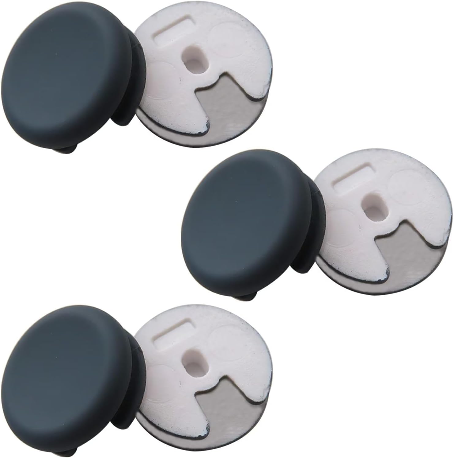 6-Pack Joystick Rocker Cap Thumb Stick Grip Cover Controller Circle Pad Button Replacement for Nintendo Models 3DS/2DS/XL/LL