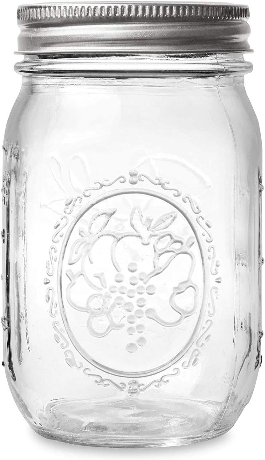 Ball Regular Mouth Pint 16-oz Mason Jar with Lids and Bands (Pack of 24) : Home & Kitchen