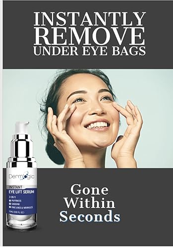 Miniatura 5 de Tratamiento rápido de hinchazón debajo de los ojos y ojeras: reduce instantáneamente la apariencia de bolsas hinchadas para los ojos, patas de gallo