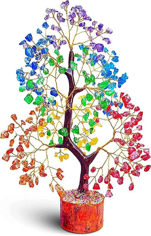 Vista 8 de Asra Crystal Black Tourmaline Crystals, Gem Tree Stones - Spiritual Gemstones - Black Tourmaline Decor, Good Luck Gems, Feng Shui Tree, Crystal