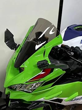 Motorcycle Rearview Mirror, Wing Style, Aerodynamic, for Kawasaki Ninja 250/300/400 & ZX Series