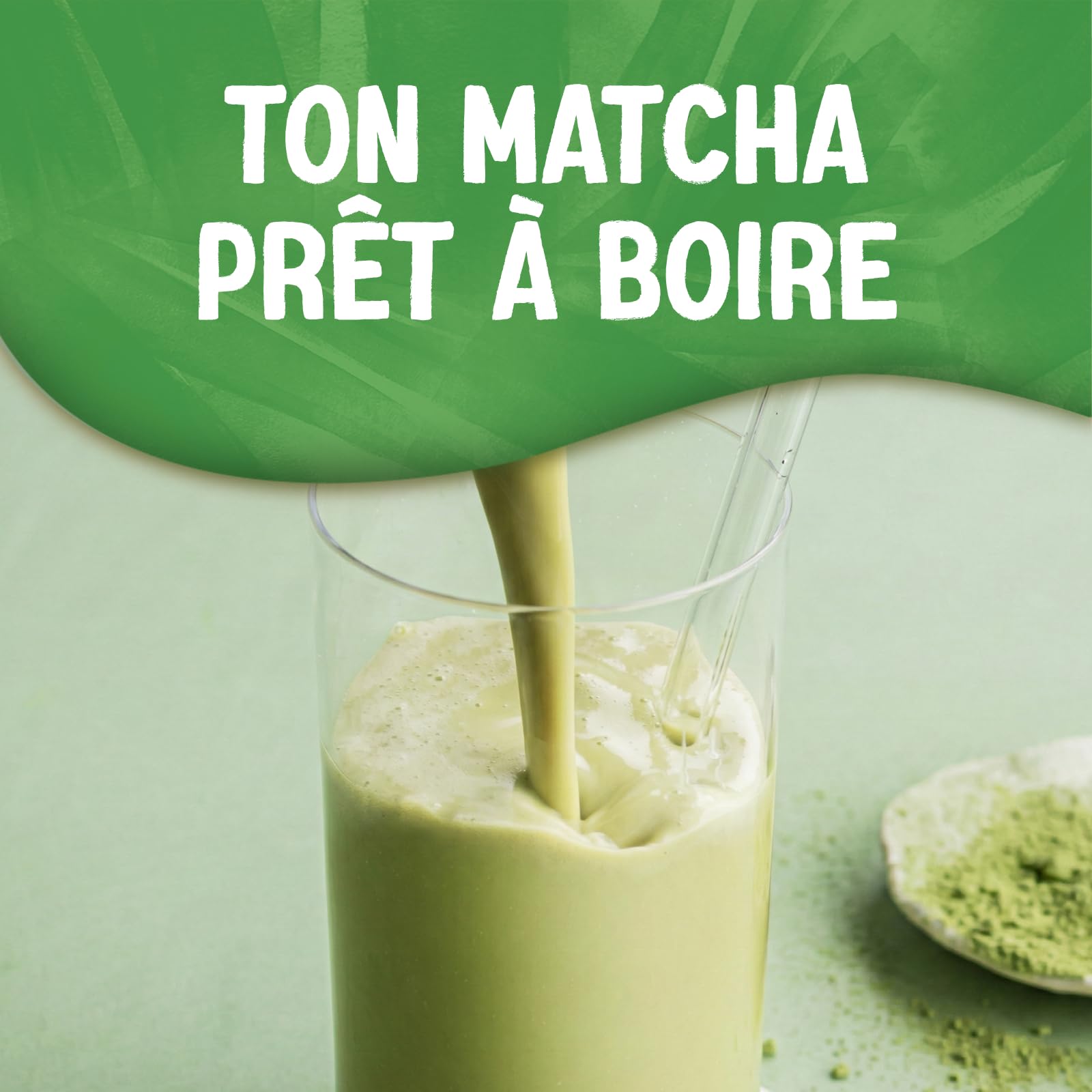 Alpro - Boisson Végétale - Matcha Coco - 1L - Lot de 8x1L