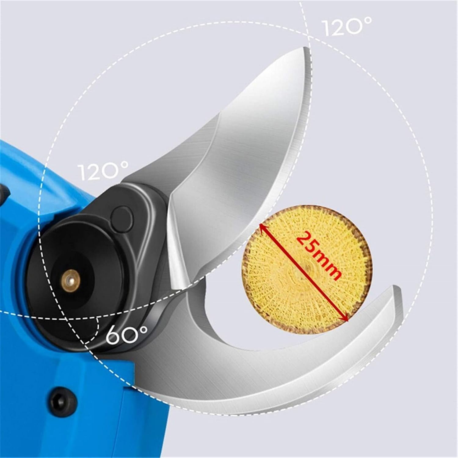 Professional Electric Pruning Shears Electric Pruning Scissors Pruning Shears 500W 16.8V Rechargeable Garden Pruner Secateur Branch Cutter Cutting Too