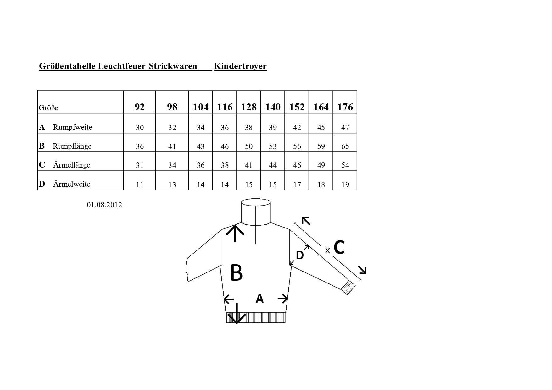Troyer Moses - Jersey infantil fabricado en Alemania