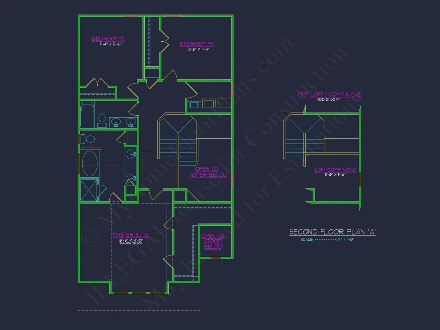9-1819 House Plan -Tudor Revival House Plan - 3-Bed, 2.5-Bath, 2,150 SF