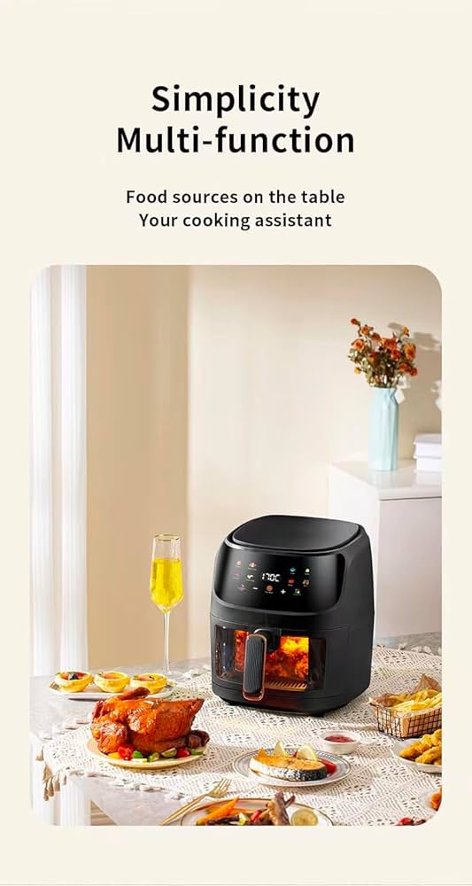 High-capacity Air Fryer,Visualization Touch screen,Air Fryer