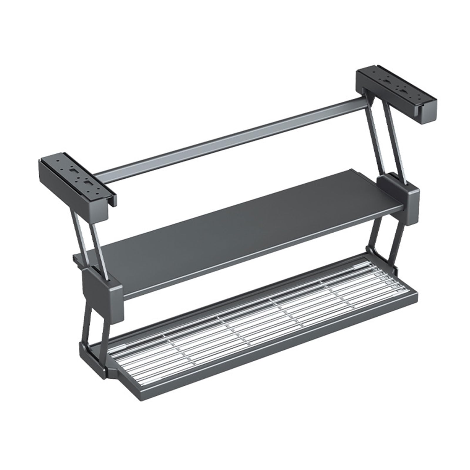 Organizador de armario para platos y especias, estante colgante ideal para cocina y despensa