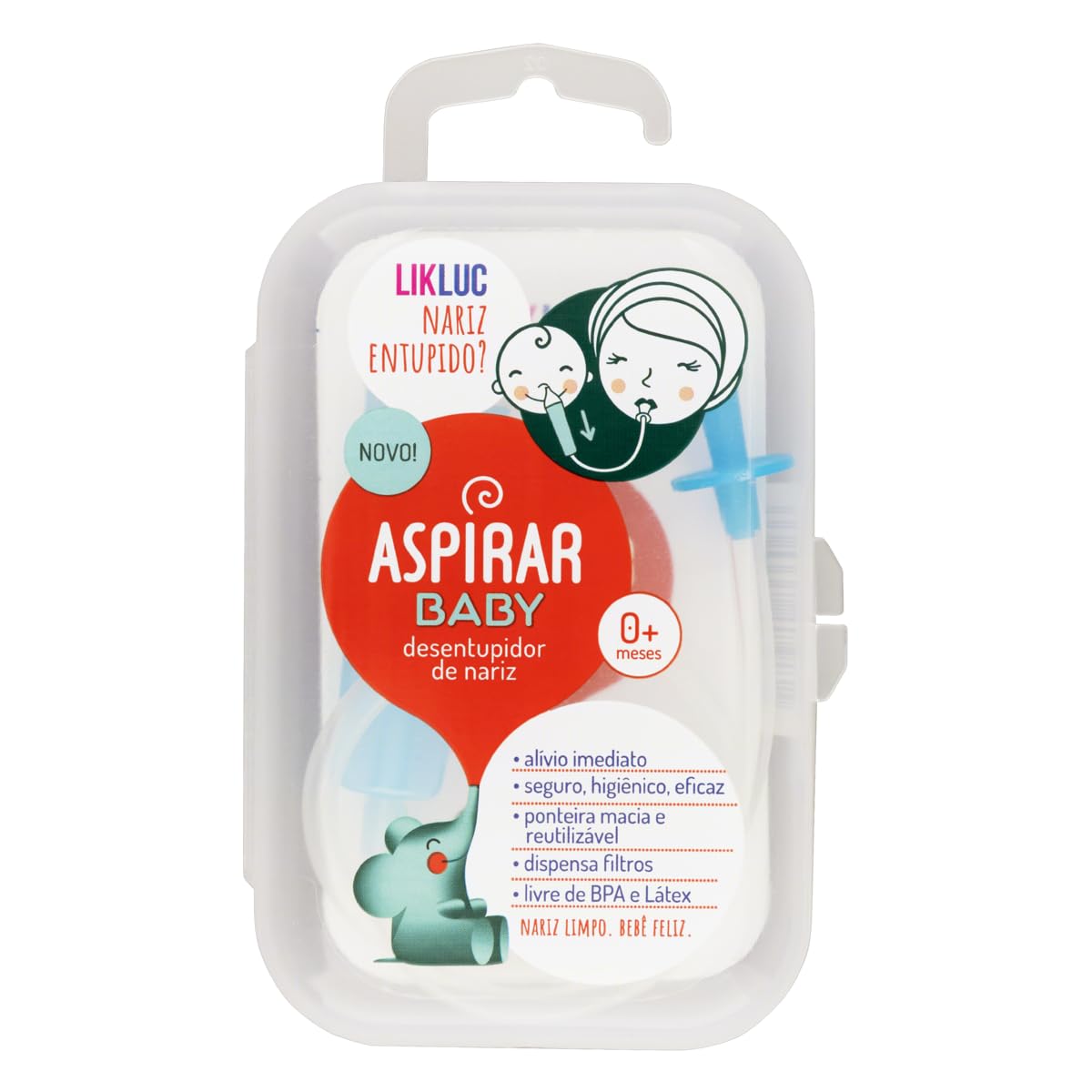 Produto Aspirador Nasal Aspirar Baby Likluc