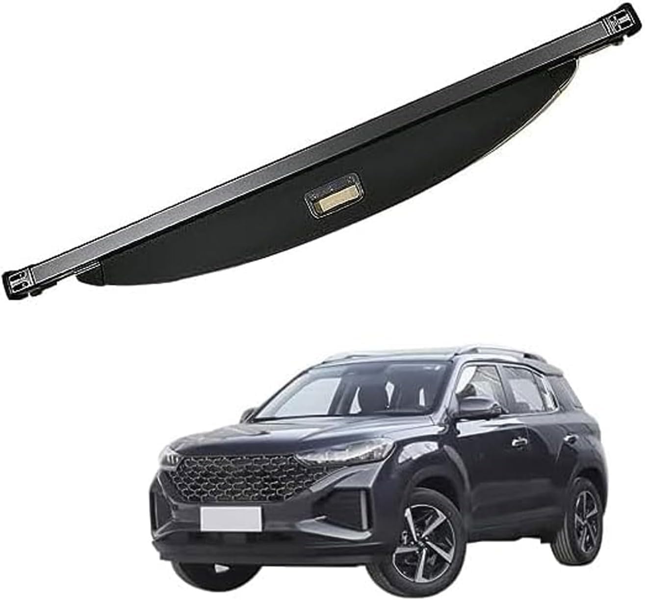 Coche maletero trasero estante cortina para Hyundai IX35 2018 a 2021 privacidad