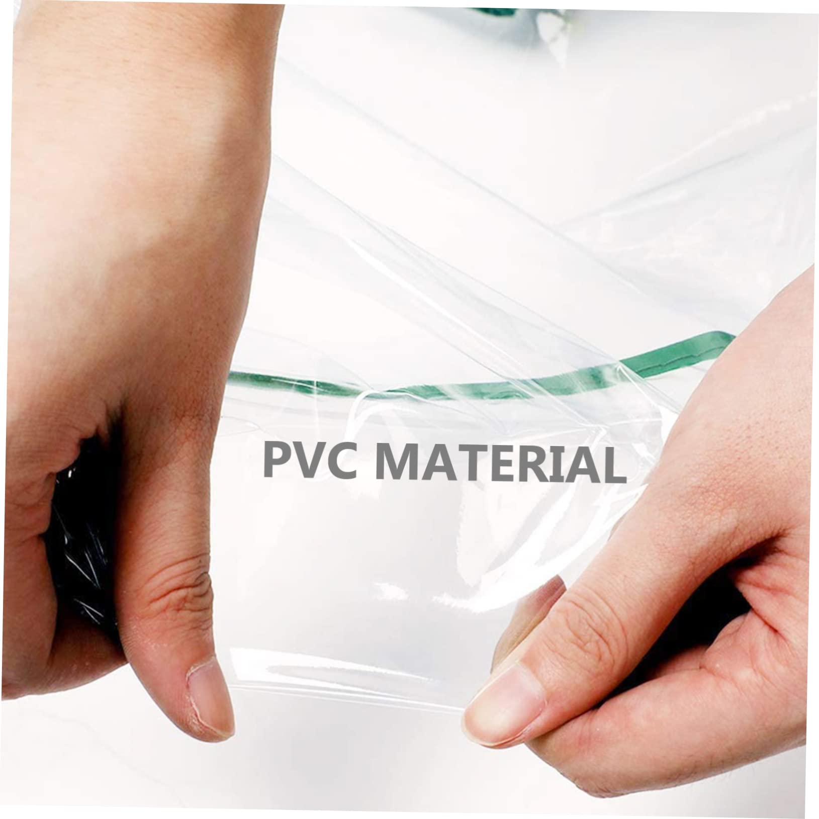 Gatuida Gewächshaus Ersatzabdeckung 3-lagig aus PVC Klar für Garten