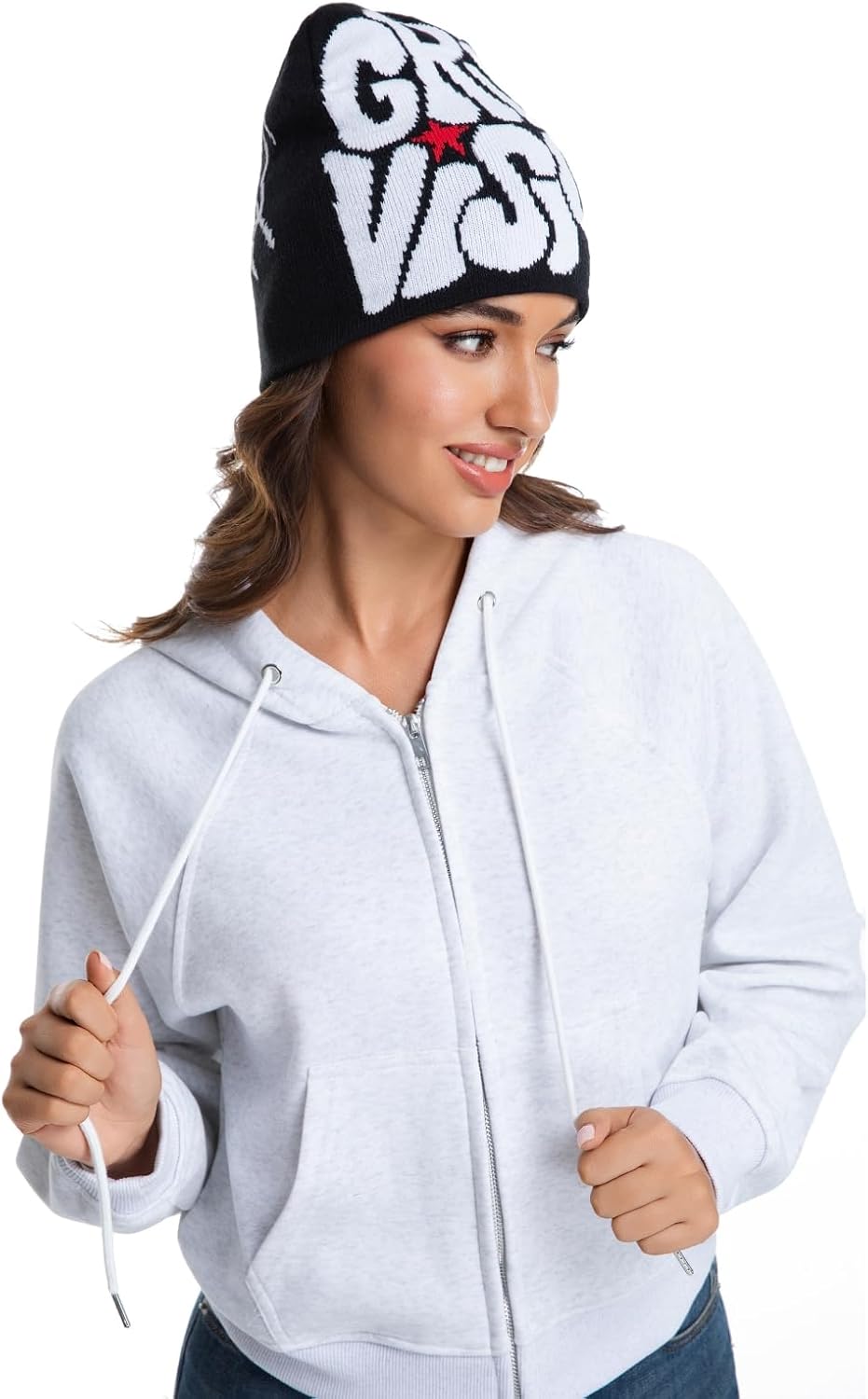 Y2K Beanie for Men Women Knitted Hat Winter Cap Gothic Spider Design Warm Casual Skullies Cold Weather Knit Outdoor - Image 3