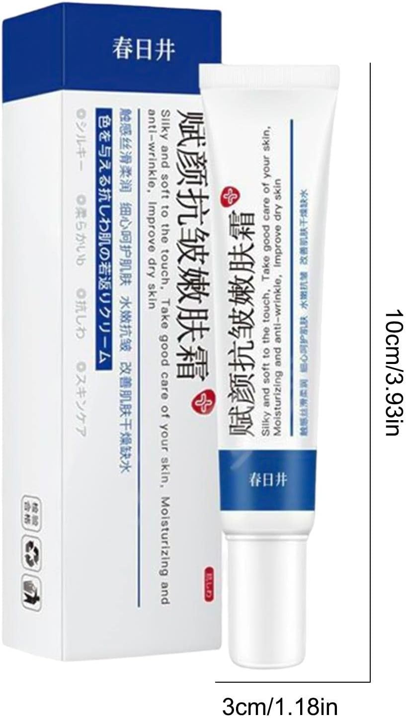 Tighten Lift Neck Creams, Double Chin Reducer Neck Tightener Cream, 20g Skin Firming Cream for Dark Skin Lightening Smoothing Neck Lines Reducing Double Chin Weiting