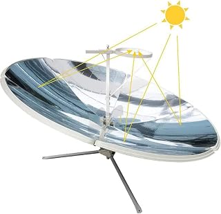 Fogão Solar De Acampamento Ao Ar Livre, Fogão Solar Portátil, Temperatura: 800~1000 Graus, Fácil De Usar, Para Ferver Água, Cozinhar, Fritar, Cozinhar No Vapor E Estufar